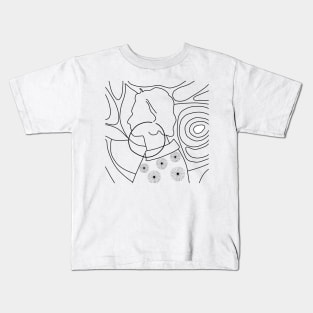 Outline Face Kids T-Shirt